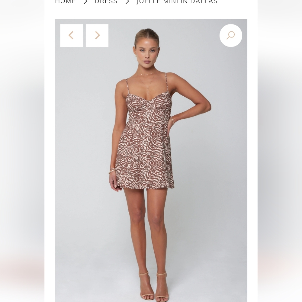 RESA - Joelle Mini Dress in Dallas print